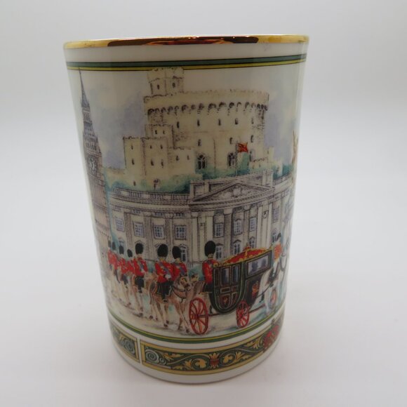 Tea Coffee Bone China Mug Cup England Horseguards Palace Carriage Clock Towers - Picture 10 of 13